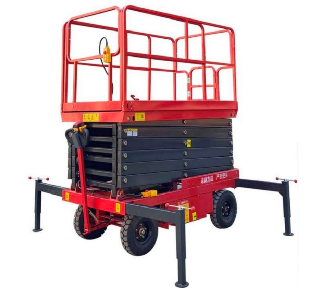 Towable Scissor Lift Platform