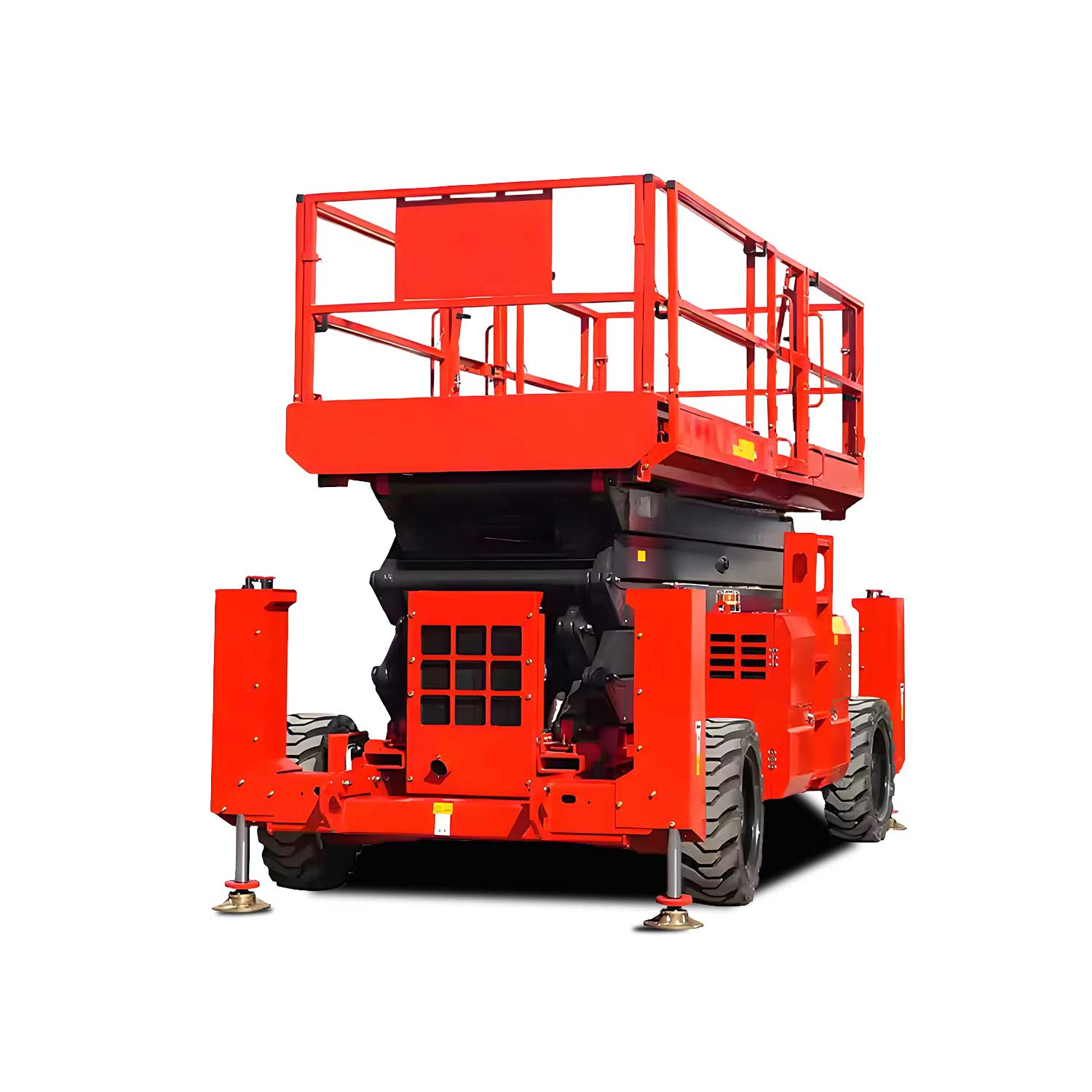 The German factory has carried out a modernization renovation of the workshop using a scissor lift.