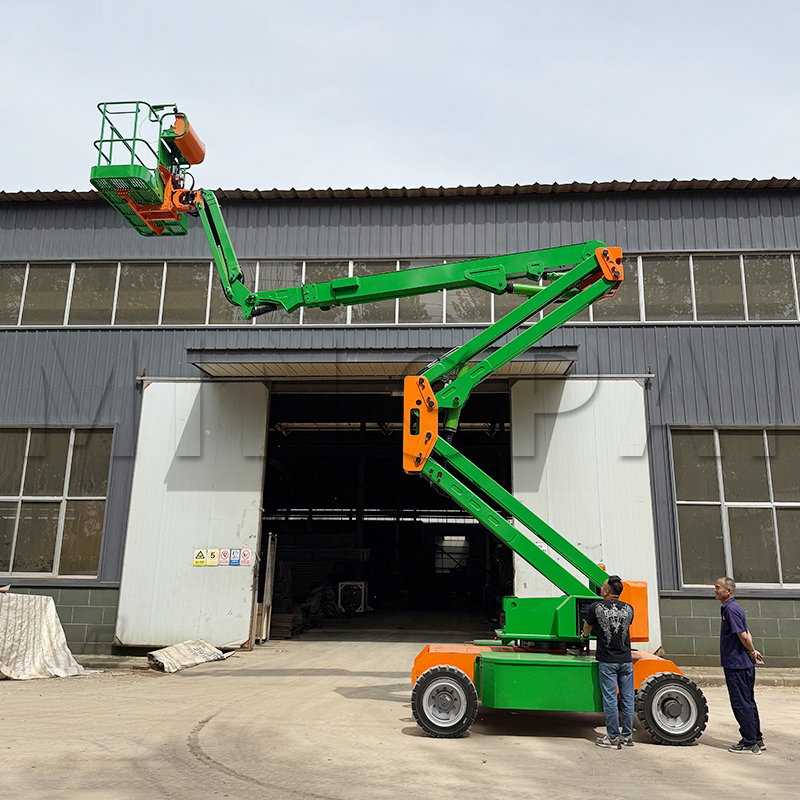 When the Knuckle Beat the Crane — An Articulating Boom Lift